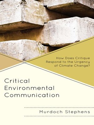 cover image of Critical Environmental Communication